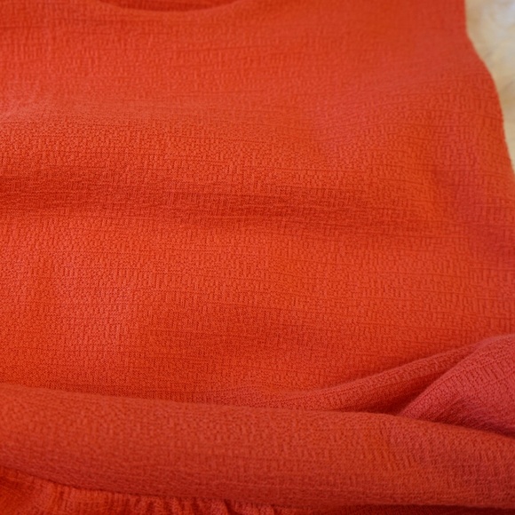 DRAPER JAMES RSVP Sleeveless Midi Dress w/pockets - XS - Orange - Picture 14 of 14